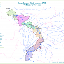Commissions géographiques SAGE Vallée de la Garonne