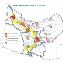 Carte intercommunalités riveraines